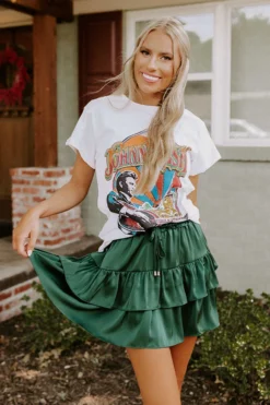 Watch The Show Satin Skort In Hunter Green 11 Watch The Show Satin Skort In Hunter Green -Jacket and Coats Shop 2207292251000 2022080912481200 d63202d3watch the show satin skort in hunter green