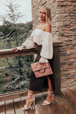 Coffee And Smiles Ribbed Skirt In Espresso -Jacket and Coats Shop 2208023601000 2022082312164400 8f1ffc9fcoffee and smiles ribbed skirt in espresso