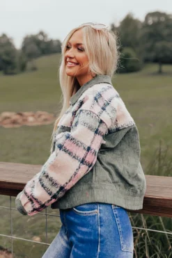 Morning In The Mountains Plaid Jacket In Forest 12 Morning In The Mountains Plaid Jacket In Forest -Jacket and Coats Shop 2208053913000 2022083010223800 1a73d767morning in the mountains plaid jacket in forest