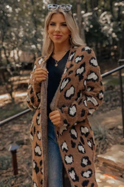 Snow Kissed Cutie Leopard Cardigan -Jacket and Coats Shop 2208194599000 2022091308355200 0ec50ec7snow kissed cutie leopard cardigan