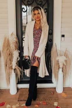 Social Hour Light Weight Coat