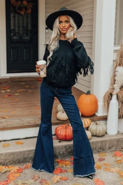 Over The Bridge Fringe Sweater -Jacket and Coats Shop 2209013105000 2022092614133400 4aebad0dover the bridge fringe sweater