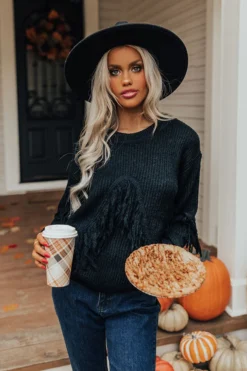 Over The Bridge Fringe Sweater -Jacket and Coats Shop 2209013105000 2022092614133900 7cf9db92over the bridge fringe sweater