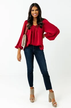 Ready To Romance Shift Top