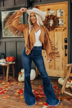 Cider And Sunshine Fringe Jacket