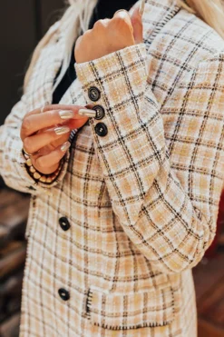 Showing Up Early Tweed Blazer -Jacket and Coats Shop 2209224633000 2022100509072900 4e0870d7showing up early tweed blazer