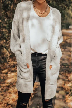 Most Likely To Fall In Love Cardigan In Grey -Jacket and Coats Shop 2209301765000 2022101813123900 21bba519most likely to fall in love cardigan in grey