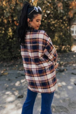 Cozy Cabin Vibes Plaid Jacket In Navy 13 Cozy Cabin Vibes Plaid Jacket In Navy -Jacket and Coats Shop 2210064491000 2022102109212700 644b0ff0cozy cabin vibes plaid jacket in navy
