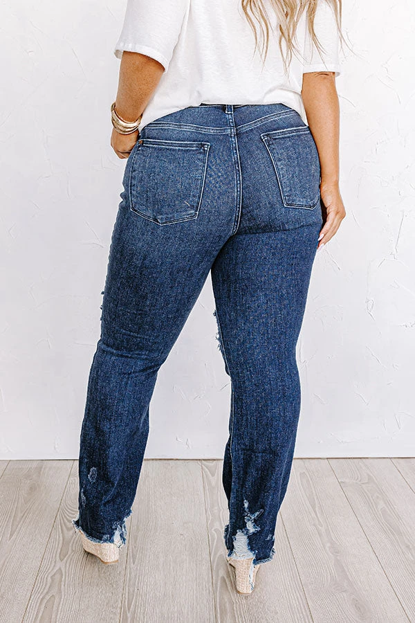 The Diana Midrise Distressed Jean Curves 4 The Diana Midrise Distressed Jean Curves - Image 4