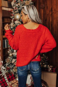 Insta Obsessed Knit Sweater In Red 9 Insta Obsessed Knit Sweater In Red -Jacket and Coats Shop 2210201322000 2022110407464400 87b27d19insta obsessed knit sweater in red