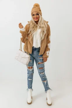 Kindness Everywhere Plush Jacket -Jacket and Coats Shop 2211147600000 2022112211473100 d5c31e6akindness everywhere plush jacket