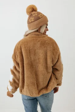 Kindness Everywhere Plush Jacket -Jacket and Coats Shop 2211147600000 2022112211473900 fe9e1719kindness everywhere plush jacket