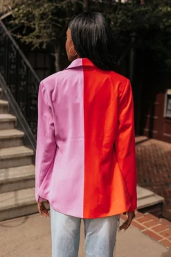 Memorable Meeting Color Block Blazer 6 Memorable Meeting Color Block Blazer -Jacket and Coats Shop 2212196853000 2023032115285000 4cbb1720memorable meeting color block blazer