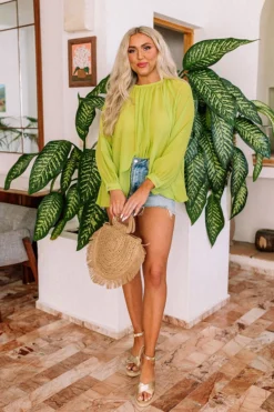 Into Bliss Shift Top