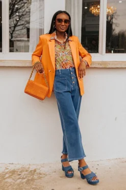 Dreams And Desires High Waist Jean In Dark Wash