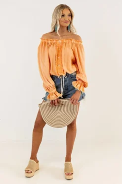 Santorini Seashells Top