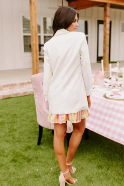 Parisian Perfection Blazer In Ivory -Jacket and Coats Shop 2302233597000 2023030810284400 a44f67f6parisian perfection blazer in ivory