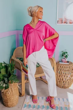 Blissful Beginnings Shift Top In Pink