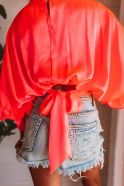 Heartfelt Harmony Top In Neon Coral 17 Heartfelt Harmony Top In Neon Coral -Jacket and Coats Shop 2304064307000 2023041515583300 159094c3heartfelt harmony top in neon coral