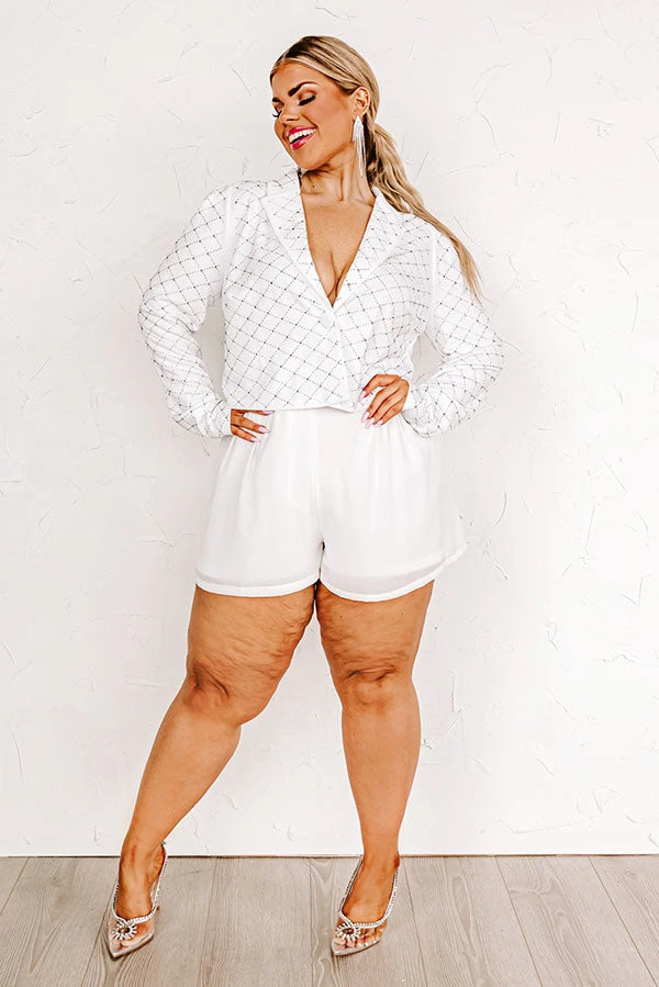 The Terrence Blazer In White Curves 5 The Terrence Blazer In White Curves - Image 5