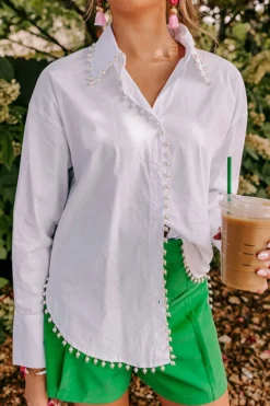 Luxe Debut Embellished Button Up In White 10 Luxe Debut Embellished Button Up In White -Jacket and Coats Shop 2306099595000 2023061916422200 b5060d74kiwi express sample 5