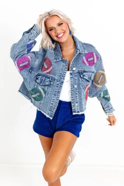 Tailgate Queen Denim Jacket