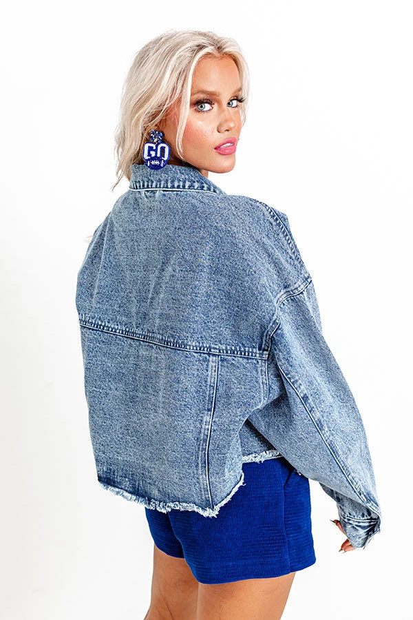 Tailgate Queen Denim Jacket 5 Tailgate Queen Denim Jacket - Image 5